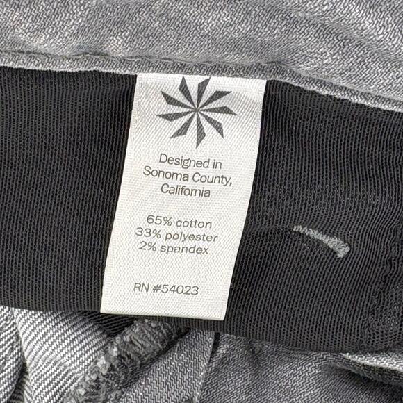 Athleta Sculptek Skinny Distressed Grey Wash Stretch Jeans Womens Sz 10 - Picture 8 of 10